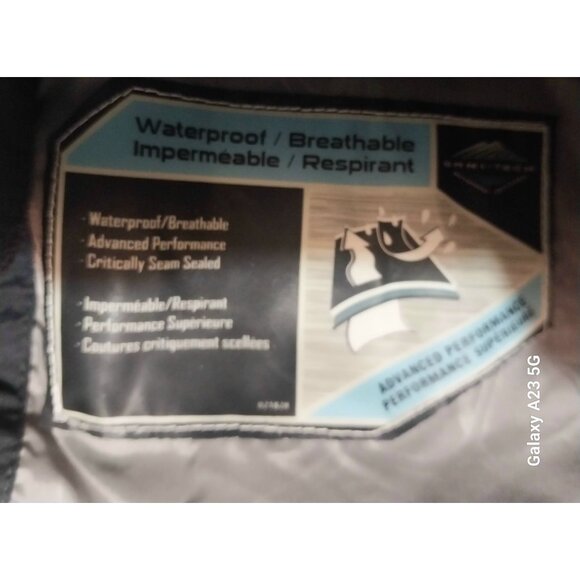 Columbia Mens Bugaboo Interchange Jacket Medium Red & Gray Waterproof - Picture 13 of 13